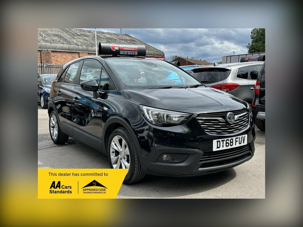 Vauxhall Crossland X 1.2 Se Euro 6 Black