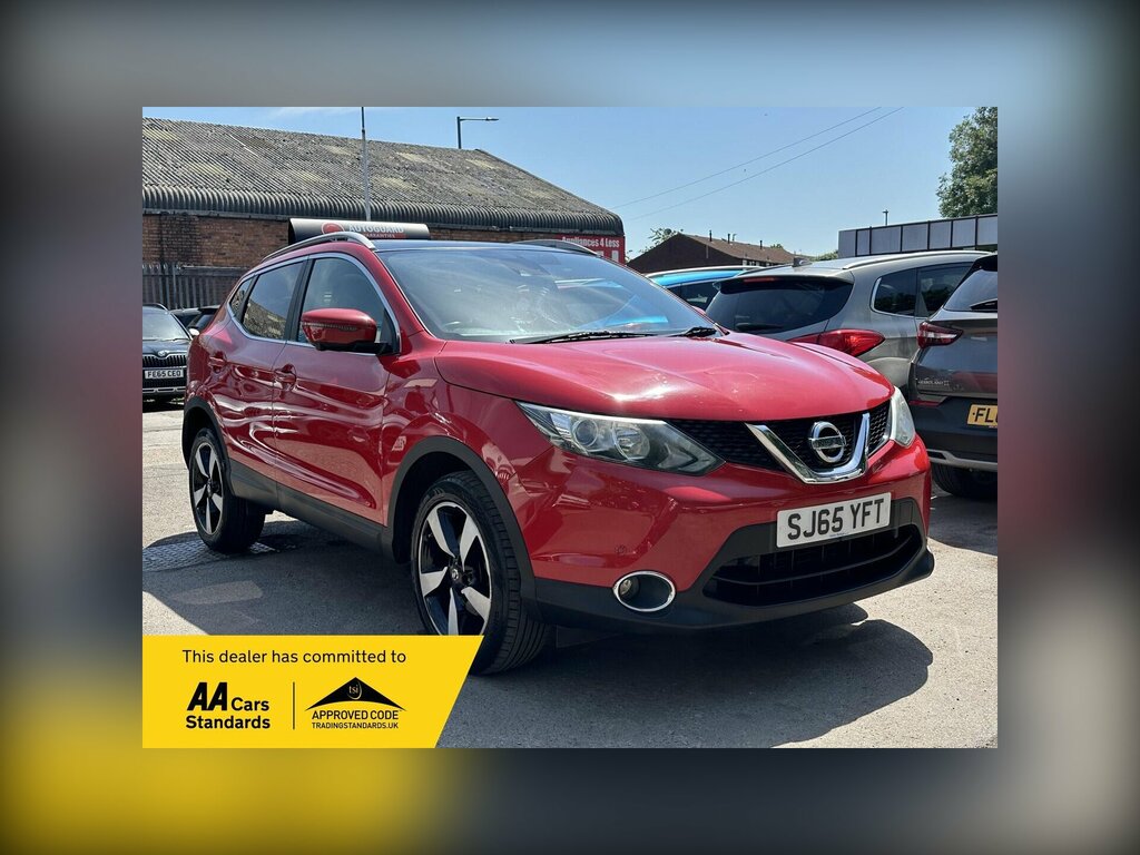 Nissan Qashqai 1.5 Dci N-tec 2Wd Euro 6 Ss Red