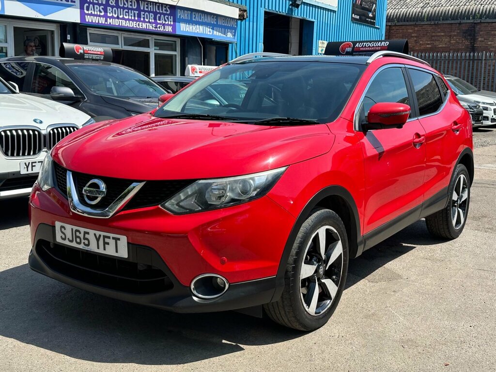 Nissan Qashqai 1.5 Dci N-tec 2Wd Euro 6 Ss Red #3