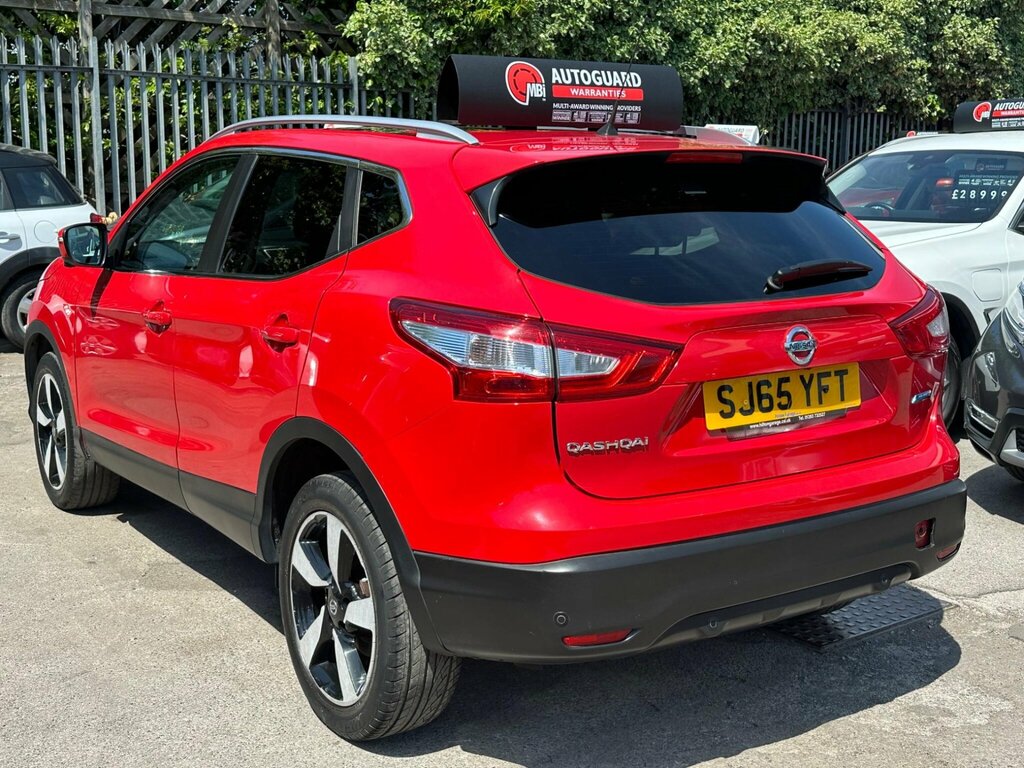 Nissan Qashqai 1.5 Dci N-tec 2Wd Euro 6 Ss Red #4