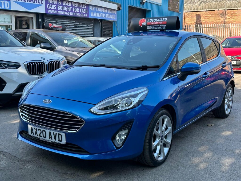 Ford Fiesta 1.0T Ecoboost Titanium X Euro 6 Ss Blue #3