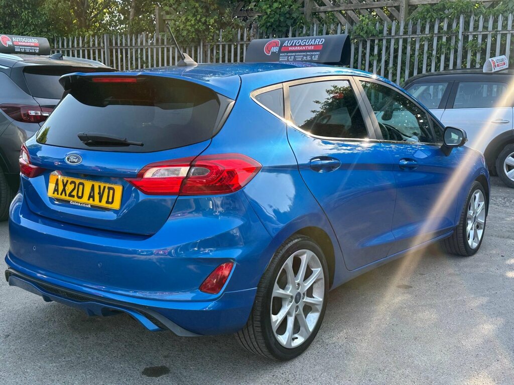 Ford Fiesta 1.0T Ecoboost Titanium X Euro 6 Ss Blue #6