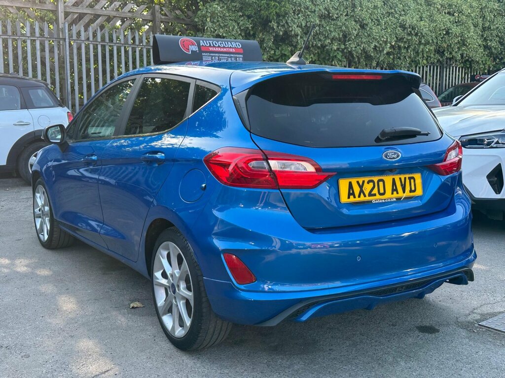 Ford Fiesta 1.0T Ecoboost Titanium X Euro 6 Ss Blue #4
