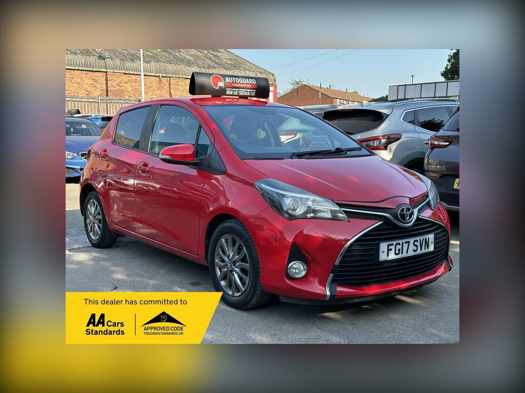 Toyota Yaris 1.4 D-4d Icon Euro 6 Red