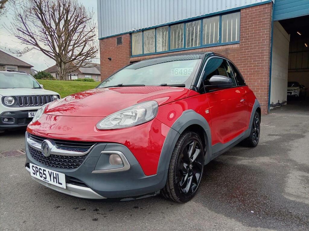 Vauxhall Adam Hatchback 1.2I Rocks Air Euro 6 201565 SP65YHL Red