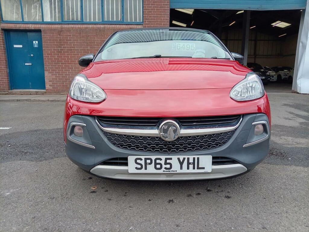 Vauxhall Adam Hatchback 1.2I Rocks Air Euro 6 201565 SP65YHL Red #3
