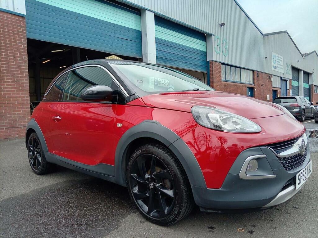 Vauxhall Adam Hatchback 1.2I Rocks Air Euro 6 201565 SP65YHL Red #2