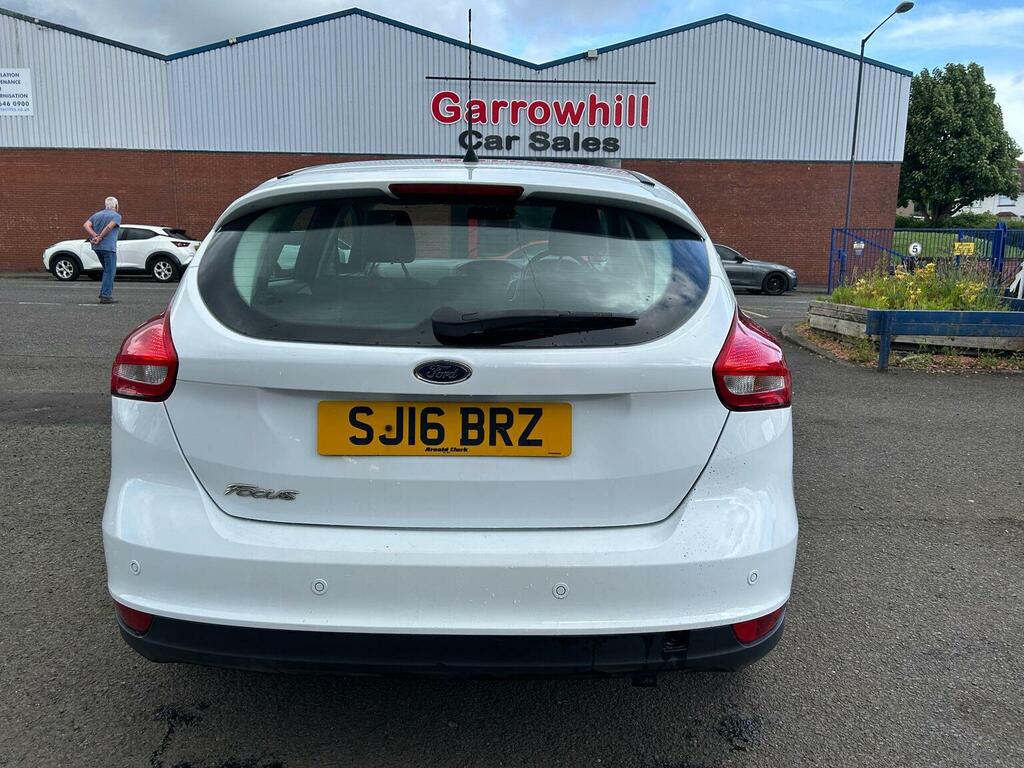 Ford Focus 1.6 Titanium Powershift Euro 6 White #3
