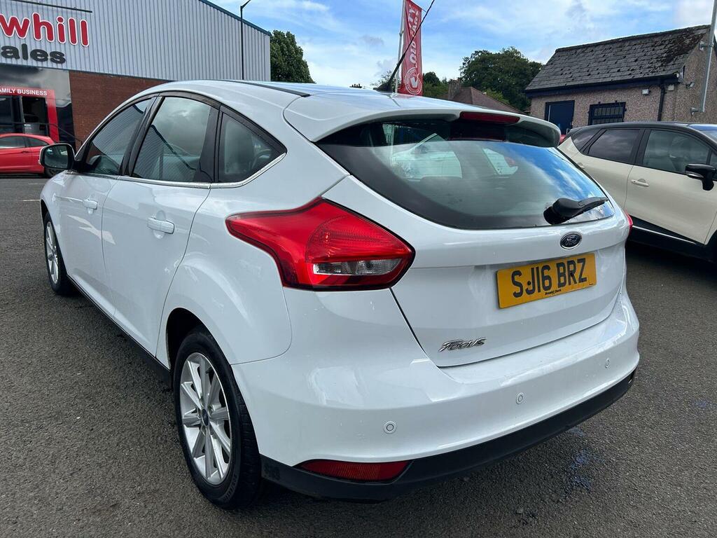 Ford Focus 1.6 Titanium Powershift Euro 6 White #4