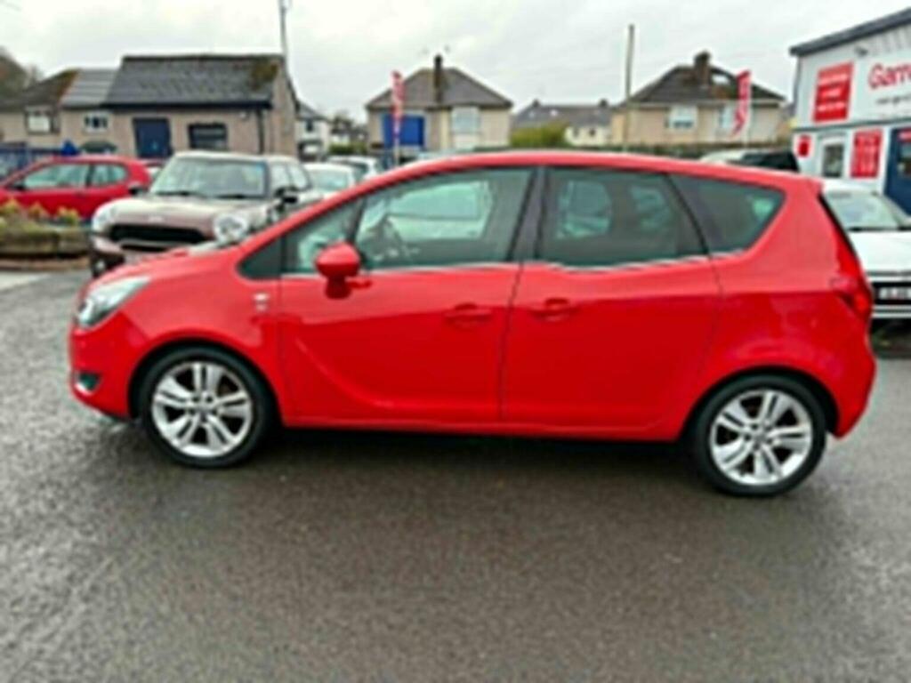 Vauxhall Meriva 1.4I Turbo Se Euro 6 Red #4