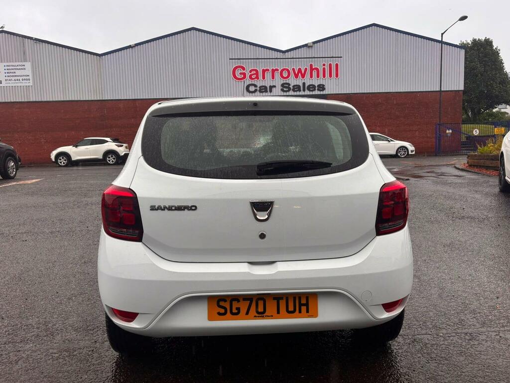 Dacia Sandero 1.0 Sce Essential Euro 6 White #4