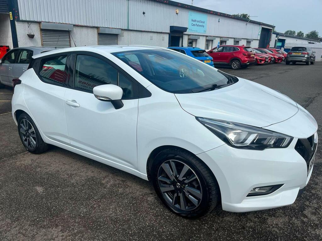 Nissan Micra 1.0 Acenta Euro 6 White #3