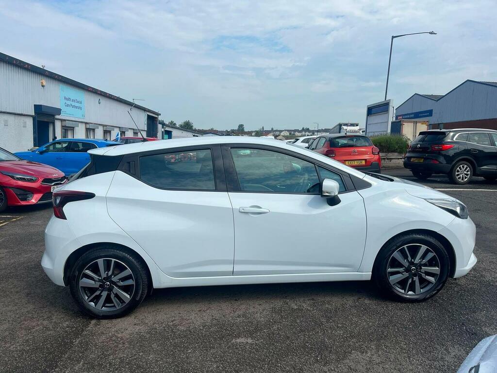Nissan Micra 1.0 Acenta Euro 6 White #4