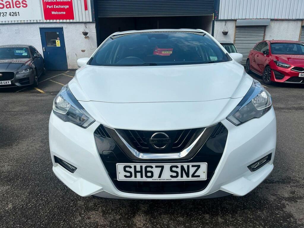 Nissan Micra 1.0 Acenta Euro 6 White #2