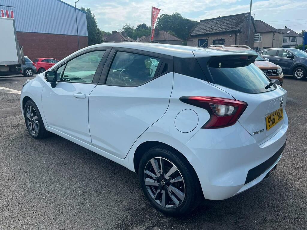 Nissan Micra 1.0 Acenta Euro 6 White #5
