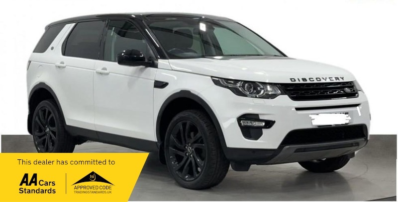 Land Rover Discovery Sport 2.0 Td4 Hse Black White