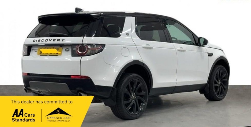 Land Rover Discovery Sport 2.0 Td4 Hse Black YR17LCV White #6