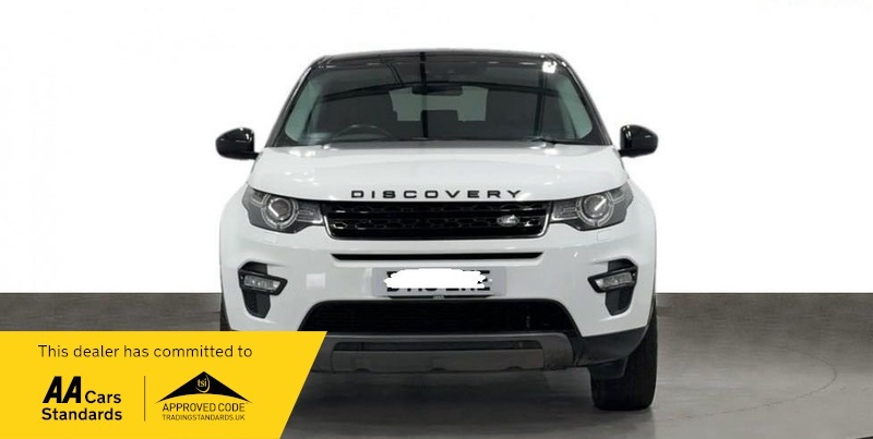 Land Rover Discovery Sport 2.0 Td4 Hse Black YR17LCV White #3