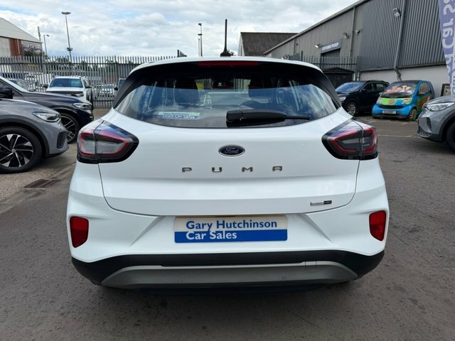 Ford Puma 1.0T Ecoboost Mhev Titanium Suv Hybrid White #4