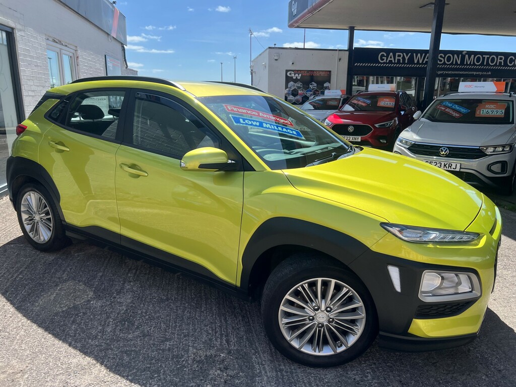 Hyundai Kona Se Yellow