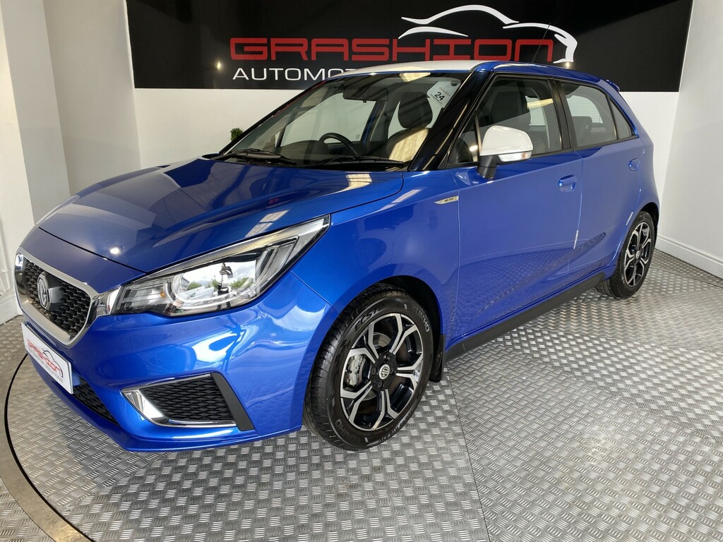 MG MG3 Hatchback 1.5 Vti-tech Exclusive 201919 YN19KSO Blue #3