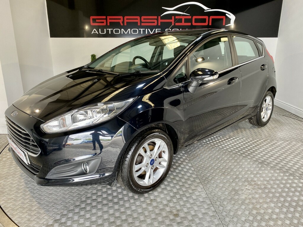 Ford Fiesta Hatchback 1.0 T Ecoboost Zetec 201515 DE15WYM Black #3