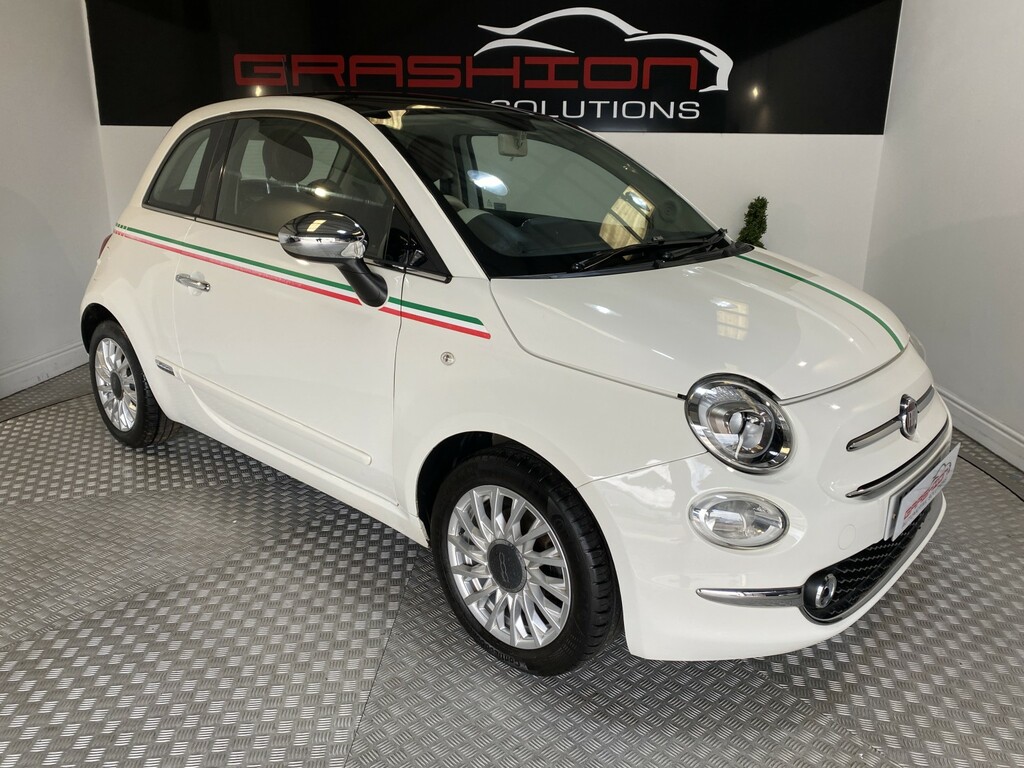 Fiat 500 Hatchback 1.2 500 My17 1.2 69Hp Lounge 201616 White