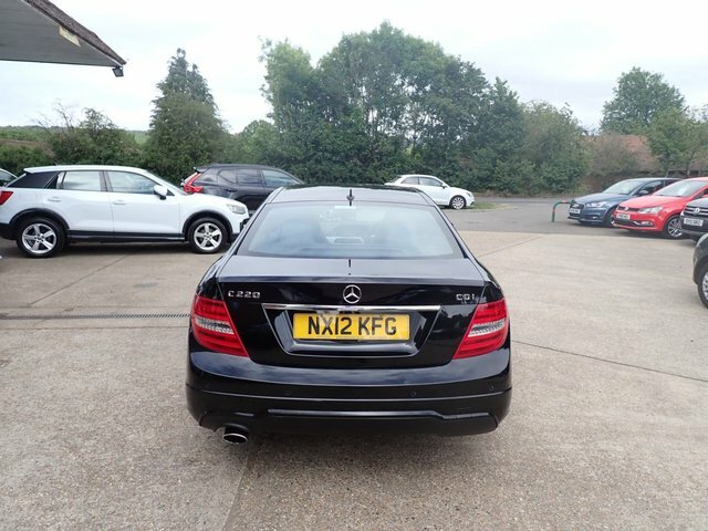 Mercedes-Benz C Class Coupe NX12KFG Black #4