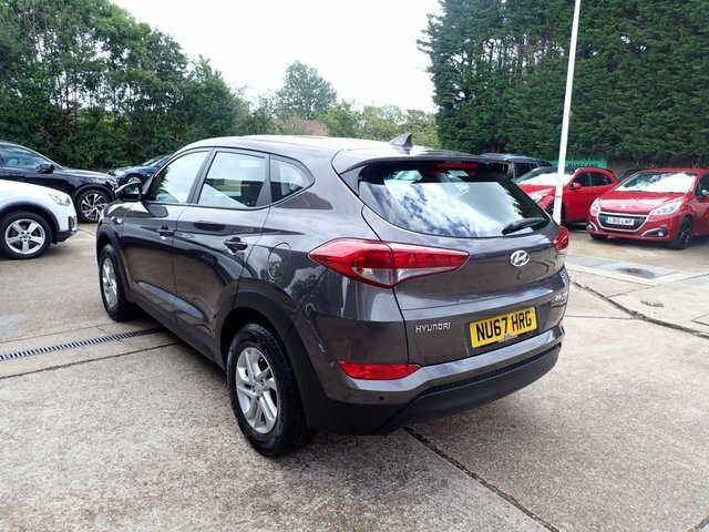Hyundai Tucson Suv NU67HRG Grey #5