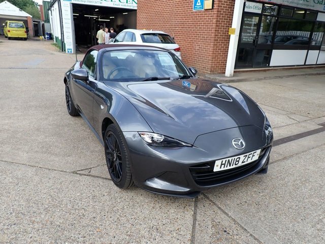 Mazda MX-5 Convertible Grey