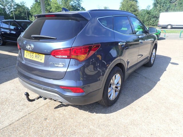 Hyundai Santa Fe Suv Blue #2