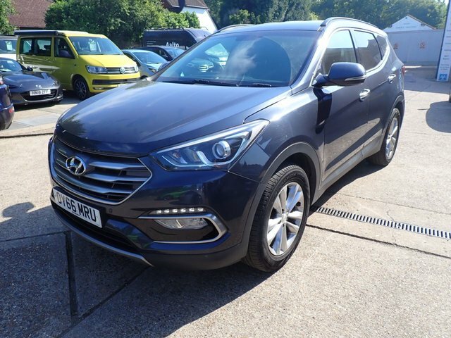 Hyundai Santa Fe Suv Blue #4