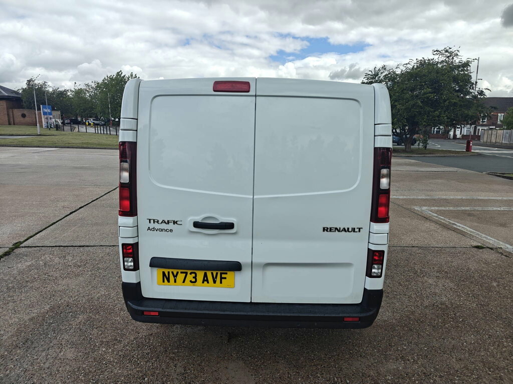 Renault Trafic 2.0 Dci Blue Ll30 Advance Panel Van Man NY73AVF White #6