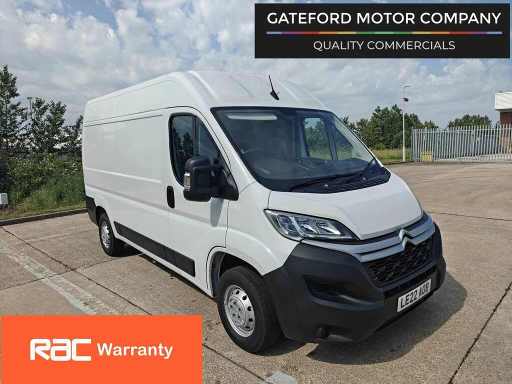 Citroen Relay 2.2 Bluehdi 35 Enterprise Panel Van Man White