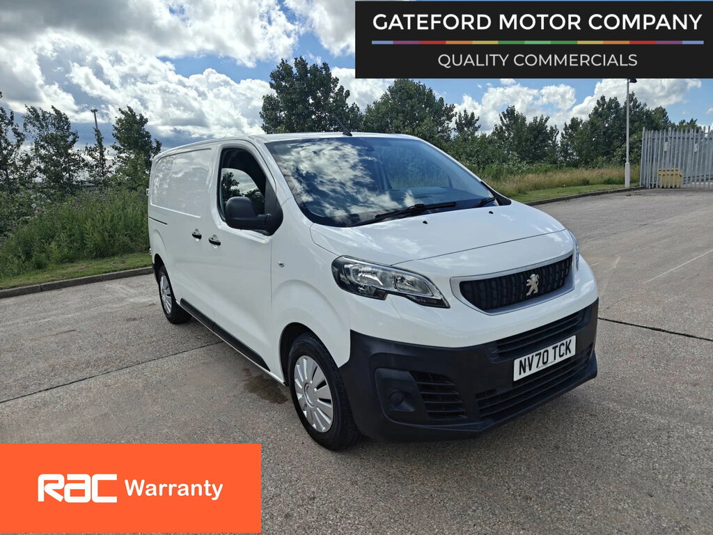 Peugeot Expert 2.0 Bluehdi 1400 Professional Standard Panel Van 6 NV70TCK White