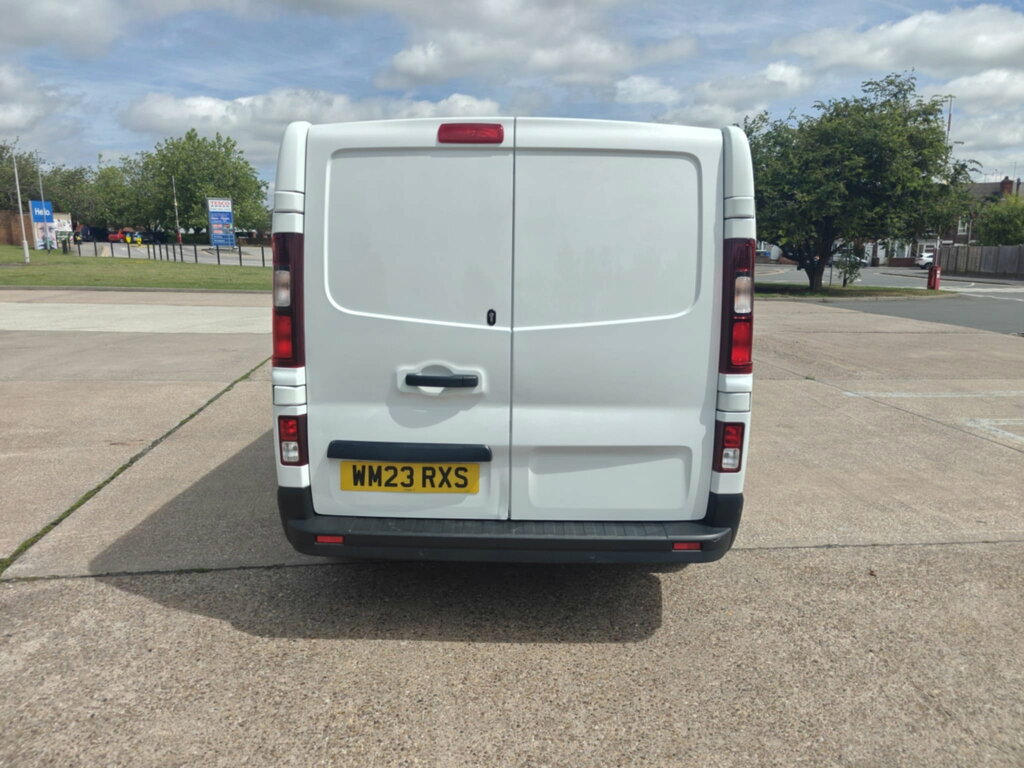 Renault Trafic 2.0 Dci Blue Sl28 Business Panel Van M WM23RXS White #6