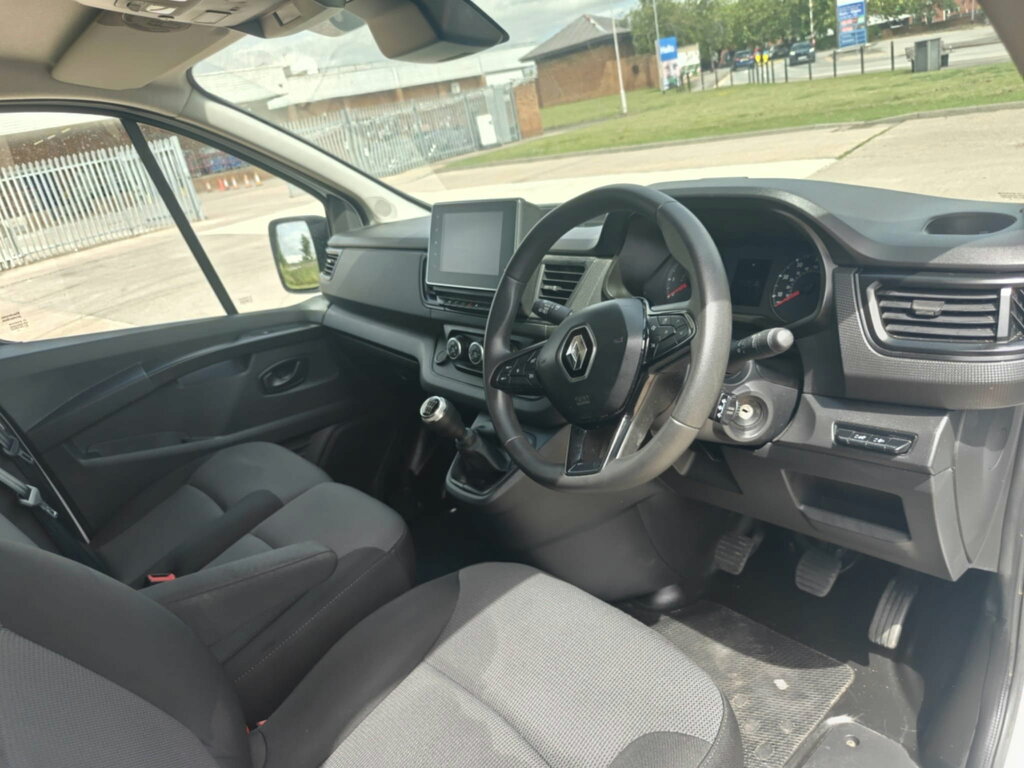 Renault Trafic 2.0 Dci Blue Sl28 Business Panel Van M WM23RXS White #3