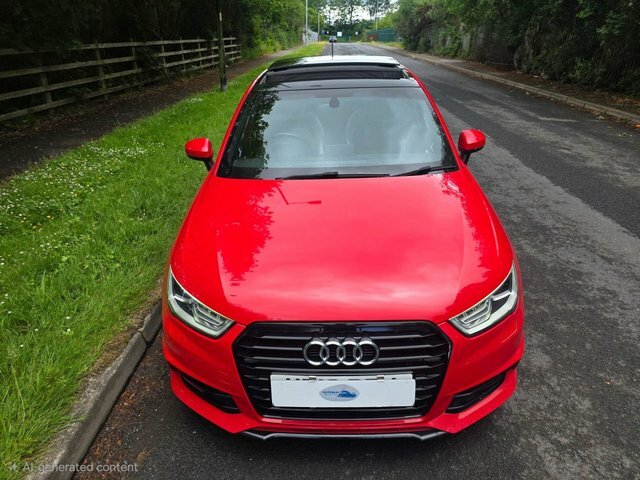 Audi A1 Tfsi Black Edition Sportback KR18RFJ Red #6