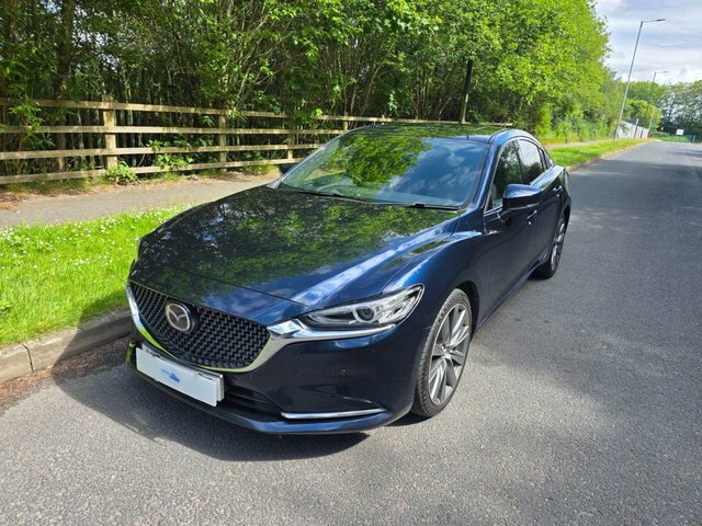 Mazda 6 Skyactiv-d Gt Sport Nav YN68GMZ Blue #5