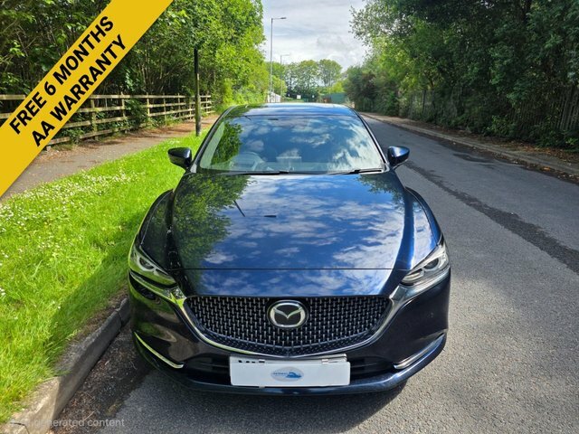 Mazda 6 Skyactiv-d Gt Sport Nav YN68GMZ Blue #3