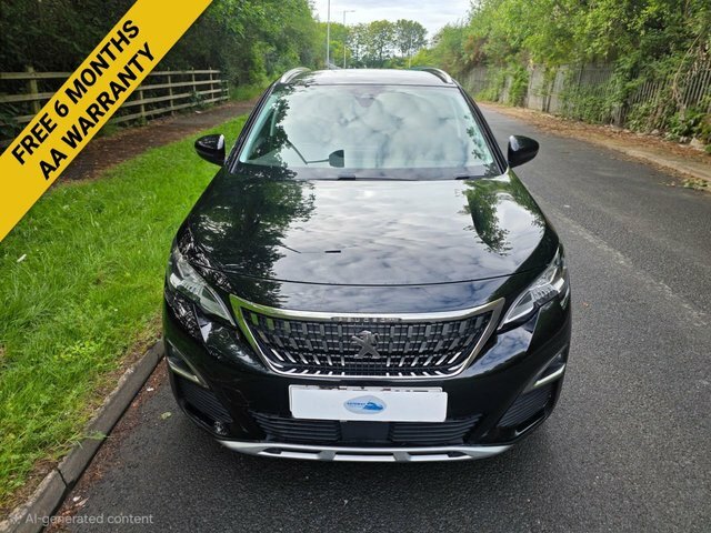 Peugeot 3008 Bluehdi Allure Suv RE67CYF Black #3