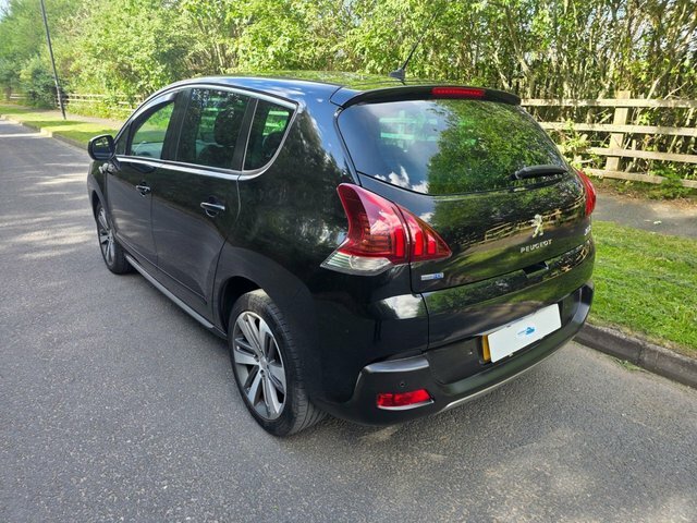 Peugeot 3008 Bluehdi Allure Suv WU66BVL Black #6