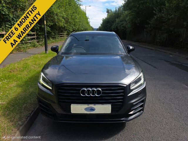Audi Q2 Tdi 30 Black Edition SV19VGT Grey #3