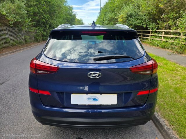 Hyundai Tucson Gdi Se Nav Suv HT69JOA Blue #6