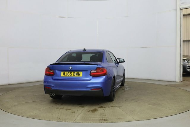 BMW 2 Series Gran Coupe 218D M Sport Coupe Blue #3