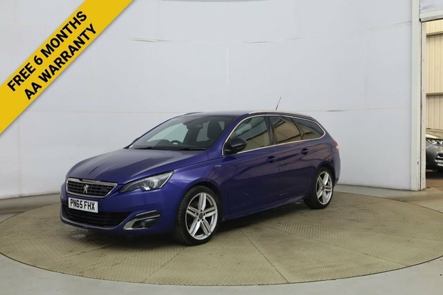 Peugeot 308 SW Bluehdi Gt Line Estate Blue