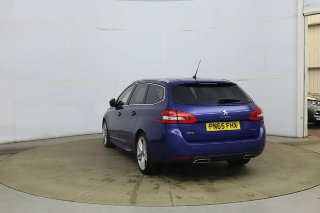 Peugeot 308 SW Bluehdi Gt Line Estate Blue #4
