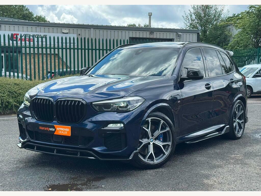 BMW X5 3.0 45E 24Kwh M Sport Xdrive Euro 6 S S Blue #3