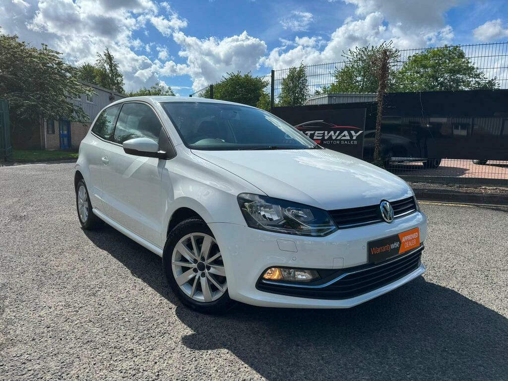 Volkswagen Polo 1.2 Tsi Bluemotion Tech Se Dsg Euro 6 S S White