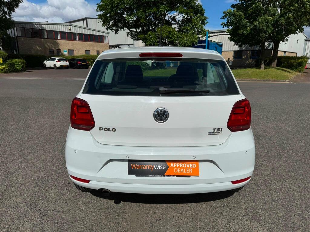 Volkswagen Polo 1.2 Tsi Bluemotion Tech Se Dsg Euro 6 S S  White #6